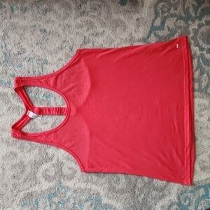 Marika Athletic Tank Top Sz Large Hot Coral Pink